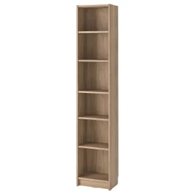 IKEA BILLY БІЛЛІ, книжкова шафа, під дуб, 40x28x202 см 604.773.82 фото