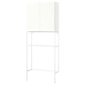 IKEA ENHET ЕНХЕТ, шафа, білий, 80x32x204 см 895.479.40 фото