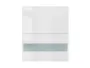 Кухонный шкаф BRW Top Line 60 см с поворотным дисплеем белый глянцевый, альпийский белый/глянцевый белый TV_G2O_60/72_OV/O-BAL/BIP фото