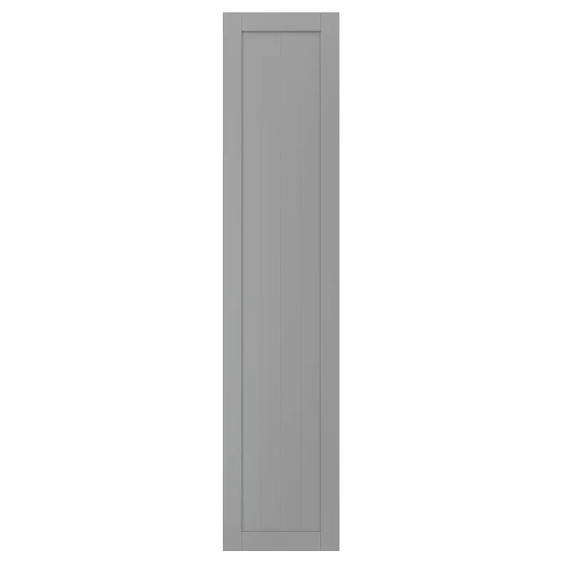IKEA GULLABERG ГУЛЛАБЕРГ, дверь, серый, 50x229 см 605.806.66 фото №1