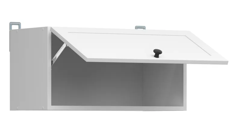 BRW Кухонный шкаф Junona Line 60 см с навесным верхом белый, белый GO/60/30-BI/BI фото №3