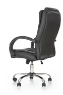 Кресло компьютерное офисное вращающееся HALMAR RELAX черный, экокожа фото thumb №3