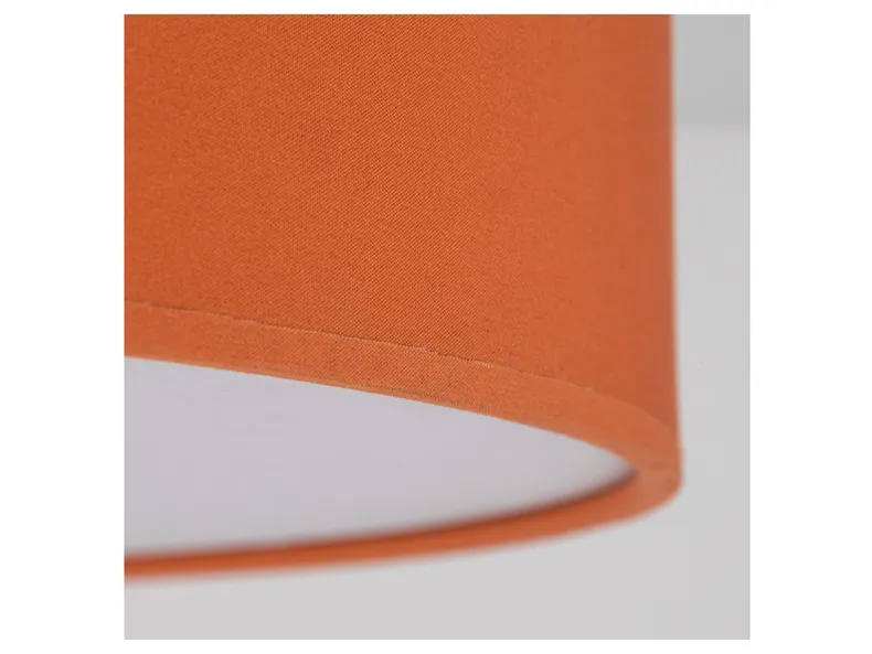 BRW Nicola 4-точечный тканевый потолочный светильник оранжевого цвета 094961 фото №3