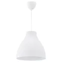 IKEA MELODI МЕЛОДИ, подвесной светильник, белый, 38 см 103.865.39 фото thumb №1