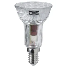 IKEA SOLHETTA СОЛЬХЕТТА, LED лампа E14 дзеркальна R50 600 лм, можуть бути затемнені 305.493.33 фото