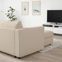 IKEA VIMLE ВИМЛЕ, 4-местный диван с козеткой, Hallarp бежевый 493.995.07 фото thumb №3