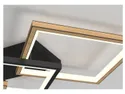 BRW Matera LED 3-точечный потолочный светильник 110 см с диммером черный 091115 фото thumb №3