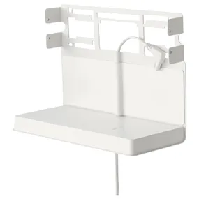 IKEA SYMFONISK СИМФОНІСК, полиця з бездротовою зарядкою, білий 205.210.56 фото