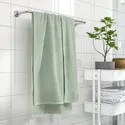 IKEA GULVIAL ГУЛЬВИАЛЬ, банное полотенце, Бледно-серо-зеленый, 70x140 см 705.797.28 фото thumb №3