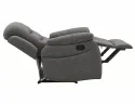 Кресло мягкое раскладное SIGNAL NERON, ткань: серый фото thumb №5