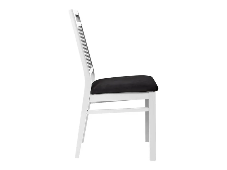 BRW Крісло з велюровою оббивкою Hesen чорне/біле, білий/чорний TXK_HESEN-TX098-1-SOLAR_99_BLACK фото №3