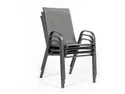 BRW Комплект садовой мебели Espoo стол с зонтиком + 6 стульев 093114 фото thumb №2