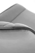 Стул бархатный HALMAR K520 Bluvel 14 - серый фото thumb №12
