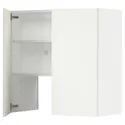 IKEA METOD МЕТОД, навесной шкаф д / вытяжки / полка / дверь, белый / Вальстена белый, 80x80 см 295.073.05 фото thumb №1