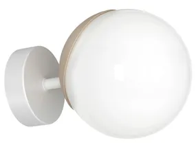 BRW Металлический настенный светильник Sfera белого цвета 075556 фото