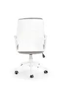 Крісло комп'ютерне офісне обертове HALMAR SPIN 2 сірий / білий фото thumb №8