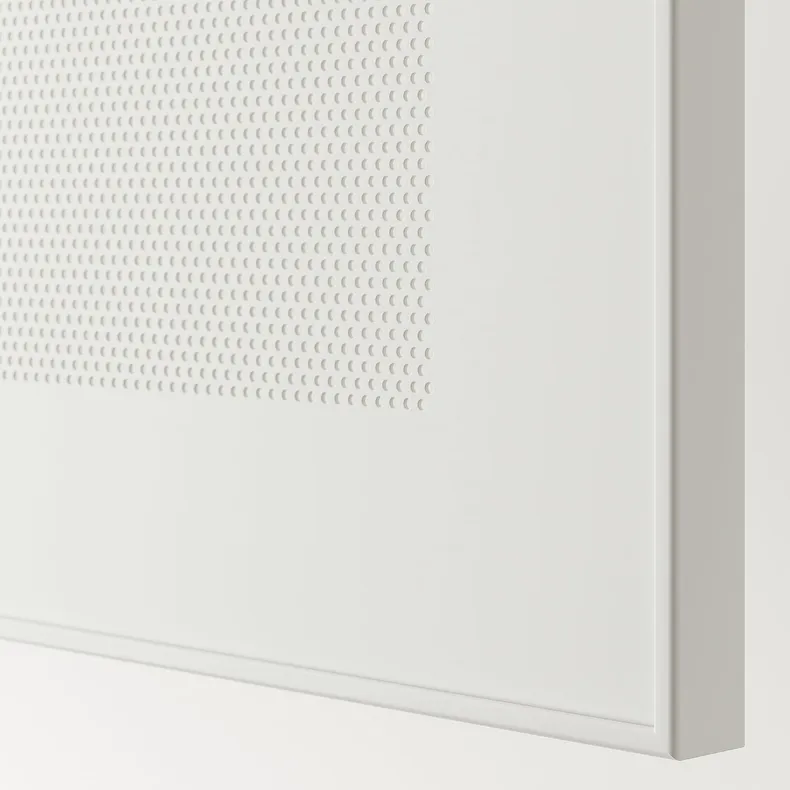 IKEA BESTÅ БЕСТО, комбинация настенных шкафов, белый / Мертвикен белый, 60x42x64 см 394.398.44 фото №2