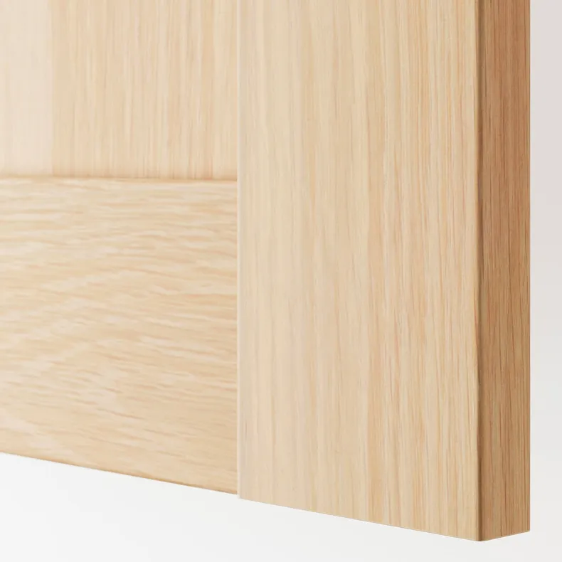 IKEA BERGSBO БЕРГСБУ, дверца с петлями, белый крашеный дуб, 50x195 см 593.321.49 фото №2