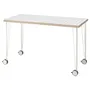 IKEA LAGKAPTEN ЛАГКАПТЕН / KRILLE КРІЛЛЕ, письмовий стіл, білий антрацит / білий, 120x60 см 395.084.13 фото