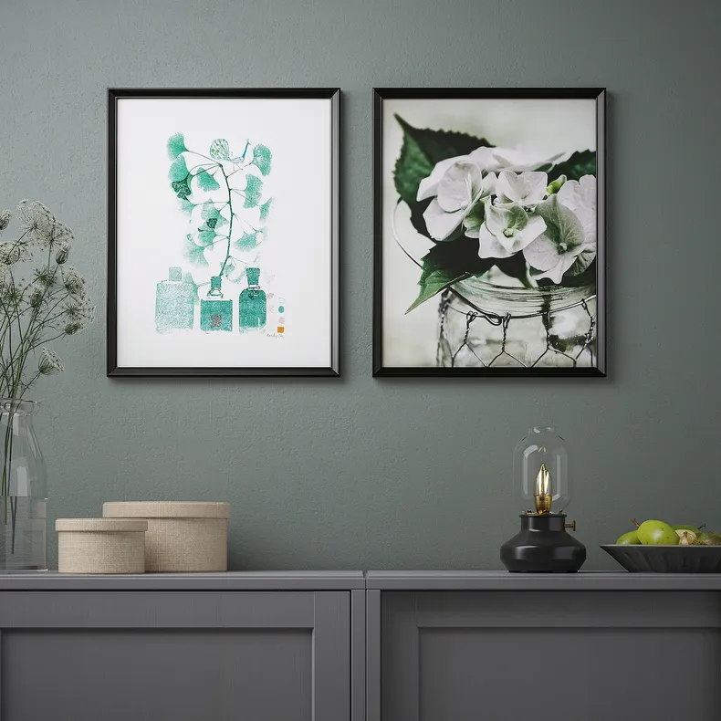 IKEA BILD БИЛЬД, постер, цветы в вазе, 40x50 см 305.274.25 фото №2