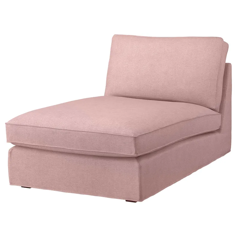 IKEA KIVIK КІВІК, кушетка, Гарматний світло-рожевий 394.847.42 фото №1