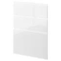 IKEA METOD МЕТОД, 3 фронтальні панелі для посудомийки, Voxtorp глянцевий / білий, 60 см 194.499.19 фото thumb №1