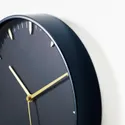 IKEA SKÄRIG СКЕРІГ, настінний годинник, низька напруга / синій, 26 см 005.408.57 фото thumb №4