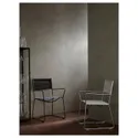 IKEA HÖGALT ХЕГАЛТ, стілець, сріблястий / дльвсборгський бежевий 505.514.24 фото thumb №2