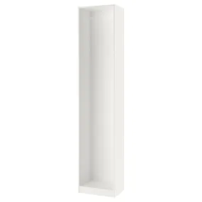IKEA PAX ПАКС, каркас гардероба, білий, 50x35x236 см 402.145.65 фото