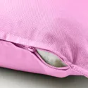 IKEA GURLI ГУРЛИ, чехол на подушку, розовый, 50x50 см 205.541.17 фото thumb №4