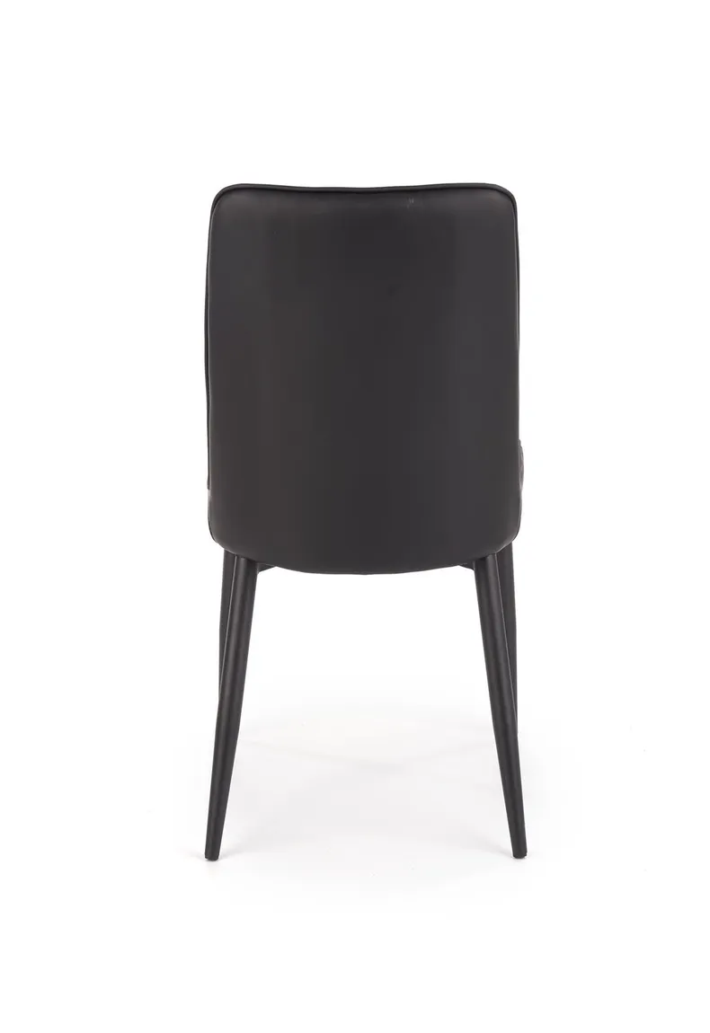 Кухонний стілець HALMAR K368 сірий/чорний фото №3