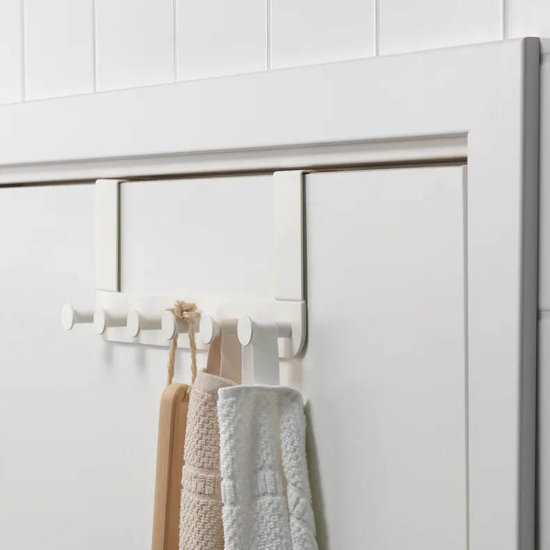 IKEA ENUDDEN ЭНУДДЭН, дверная вешалка, белый 602.516.65 фото №4