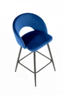 Барный стул HALMAR H96 хокер темно-синий фото thumb №10
