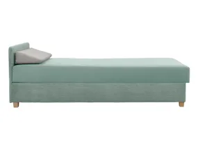 BRW Односпальний диван-ліжко Tito зелений велюр TA-TITO-LBK-G2_BA996E фото