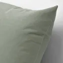 IKEA SANELA САНЕЛА, чехол на подушку, бледный серо-зеленый, 40x58 см 905.310.14 фото thumb №3