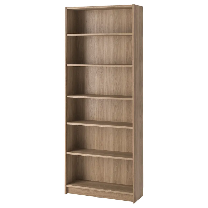 IKEA BILLY БІЛЛІ, книжкова шафа, під дуб, 80x28x202 см 105.089.32 фото №1