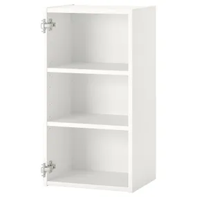 IKEA ENHET ЕНХЕТ, навісна шафа з 2 полицями, білий, 40x30x75 см 104.404.28 фото