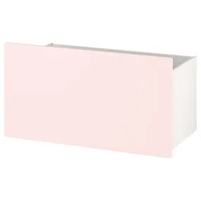 IKEA SMÅSTAD СМОСТАД, коробка, блідо-рожевий, 90x49x48 см 704.341.51 фото
