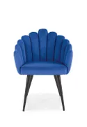 Кухонний стілець HALMAR K410 темно-синій фото thumb №9