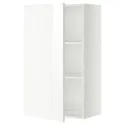 IKEA METOD МЕТОД, навесной шкаф с полками, белый / Рингхульт белый, 60x100 см 894.669.29 фото thumb №1