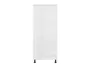 BRW Кухонный шкаф для встроенного холодильника Tapo Special 60 см правый белый экрю, альпийский белый/экрю белый FK_DL_60/143_P-BAL/BIEC фото