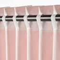 IKEA MOALISA МОАЛІСА, штори, пара, блідо-рожевий / рожевий, 145x300 см 204.995.07 фото thumb №4