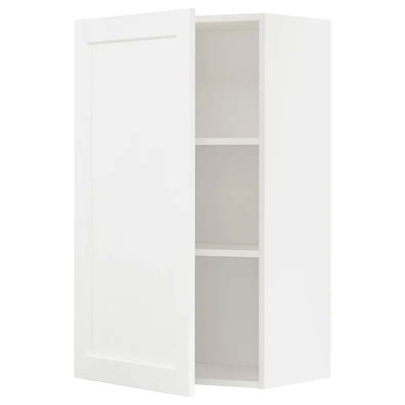 IKEA METOD МЕТОД, навесной шкаф с полками, белый Энкёпинг / белая имитация дерева, 60x100 см 194.734.62 фото №1