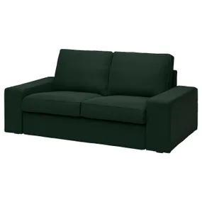 IKEA KIVIK КІВІК, чохол для 2-місного дивана, Талміра темно-зелена 105.171.92 фото