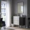 IKEA LIXHULT ЛІКСХУЛЬТ, комбінація шаф, сірий / антрацит, 95x35x92 см 093.883.65 фото thumb №8