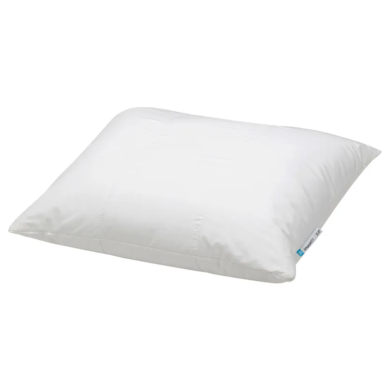 IKEA SENAPSMOTT СЕНАПСМОТТ, подушка, висока д / сну на боці / спині, з охолоджувальною тканиною, 50x60 см 705.197.01 фото №1