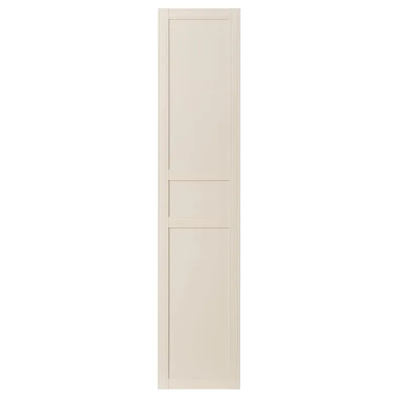 IKEA FLISBERGET ФЛІСБЕРГЕТ, дверцята з петлями, світло-бежевий, 50x229 см 991.810.68 фото №1