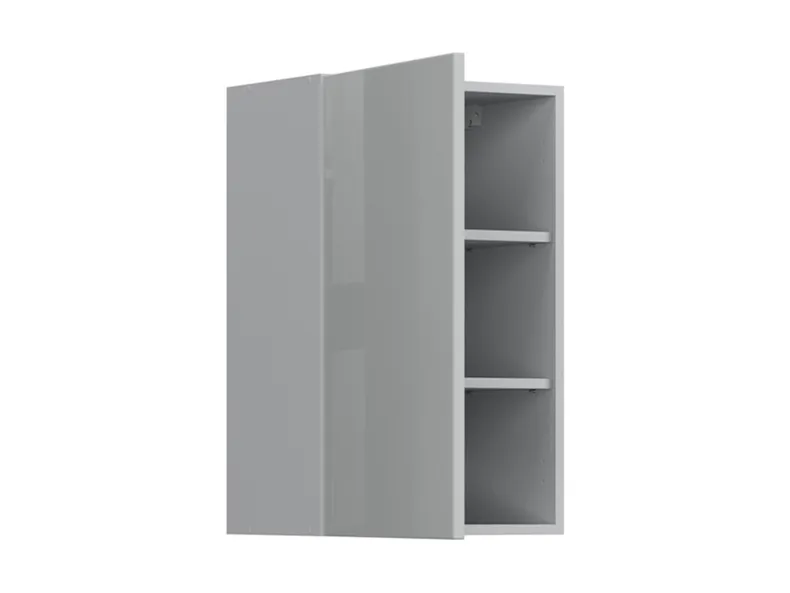 Кухонный шкаф BRW Top Line 45 см левый серый глянец, серый гранола/серый глянец TV_G_45/72_L-SZG/SP фото №3