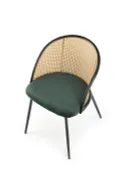 Кухонний стілець HALMAR K508 темно-зелений фото thumb №7