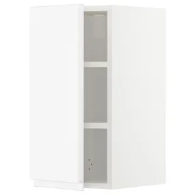 IKEA METOD МЕТОД, шафа навісна із полицями, білий / Voxtorp матовий білий, 30x60 см 294.628.25 фото